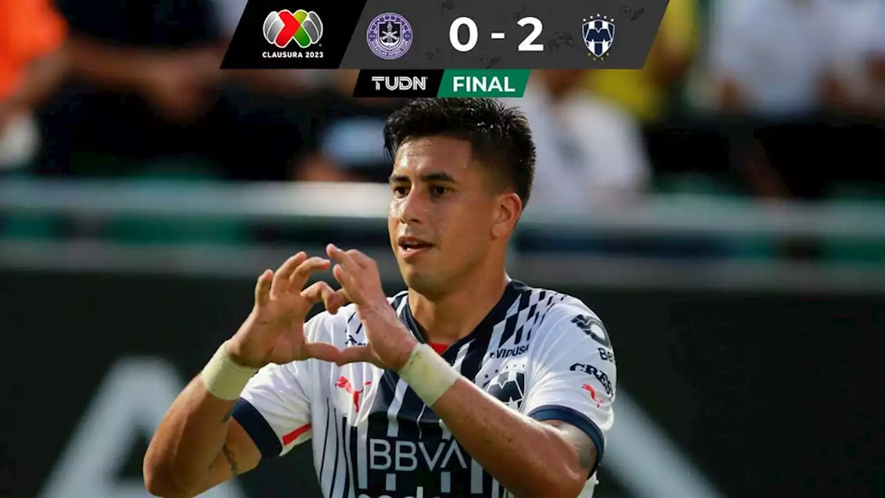 Monterrey derrota a Mazatlán y se convierte en líder absoluto en la Jornada 16