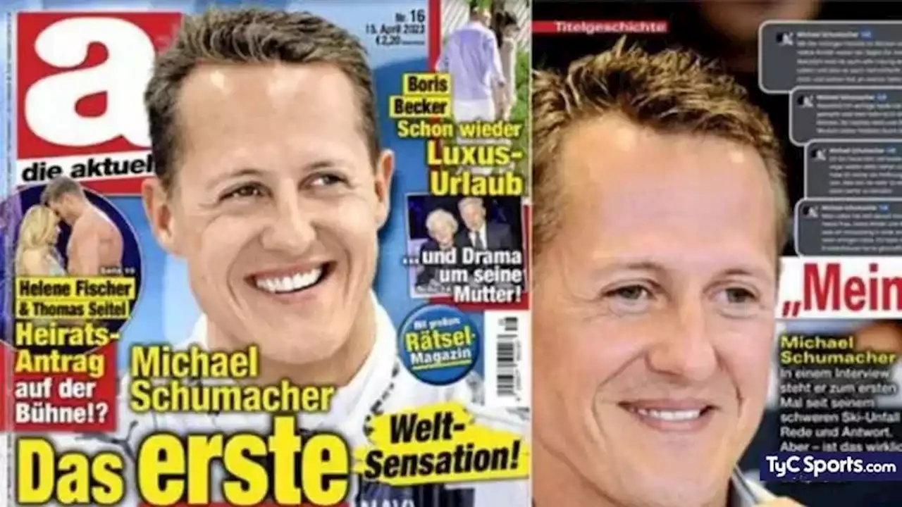 La drástica decisión tras la falsa entrevista a Schumacher - TyC Sports