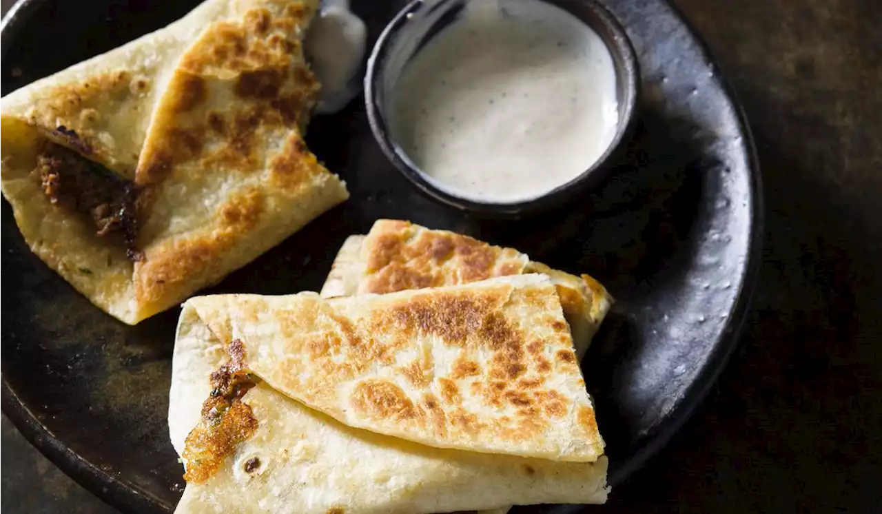 Beef, spinach and feta gozleme: Spiced beef, salty cheese fill Turkey’s top street food