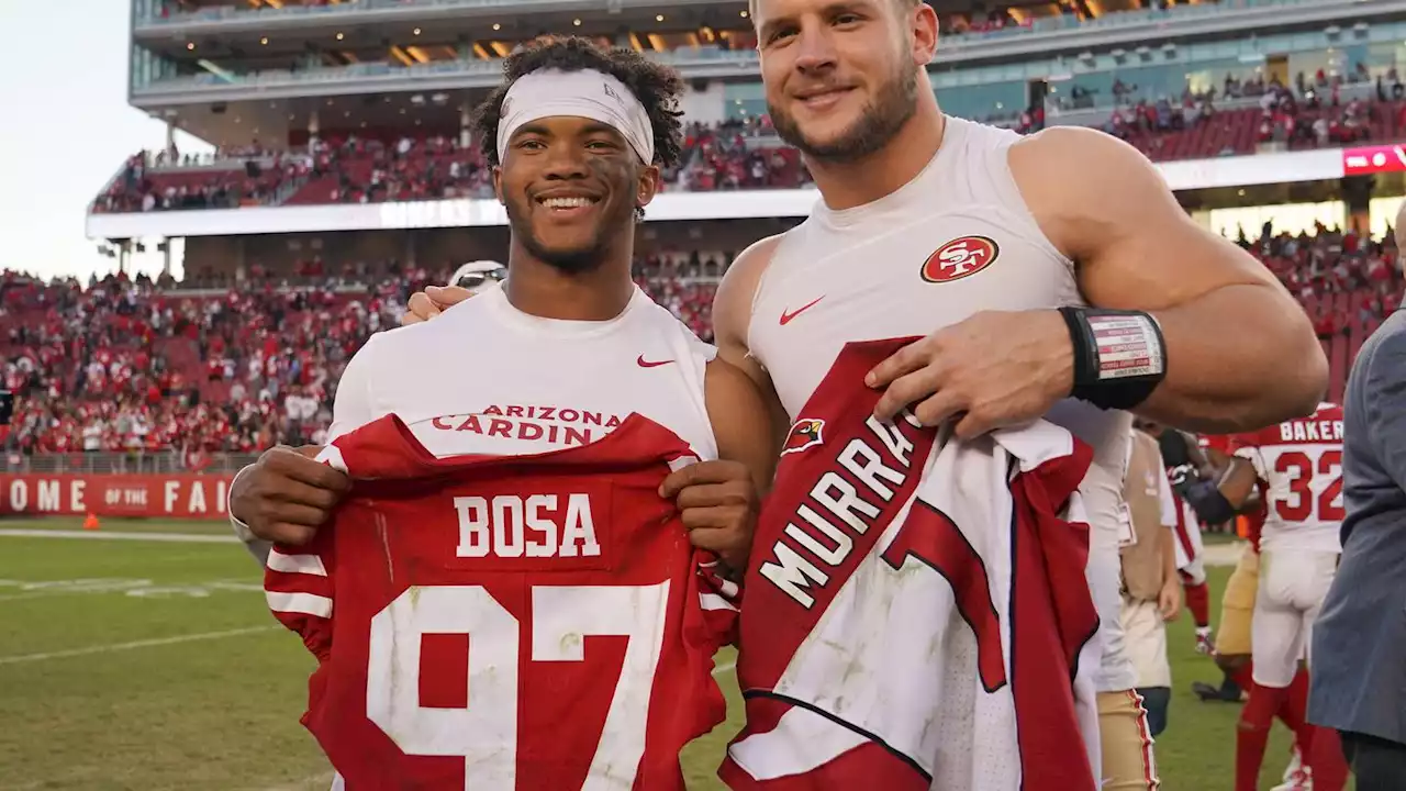 49ers DE Nick Bosa reportedly warned Cardinals he'd 'haunt' them if they drafted 'that little QB' Kyler Murray