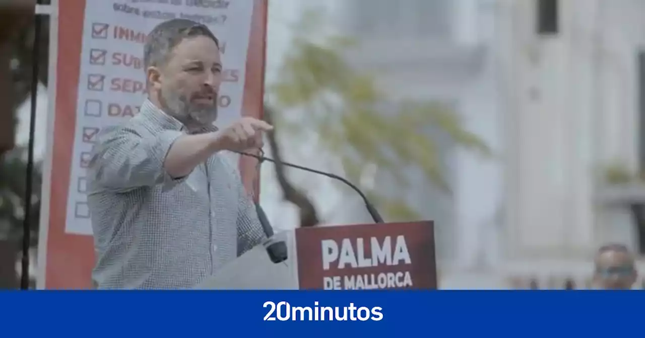 Abascal: 'Cuanto más desleal y cabrón con España, más premio se ha obtenido con Sánchez'