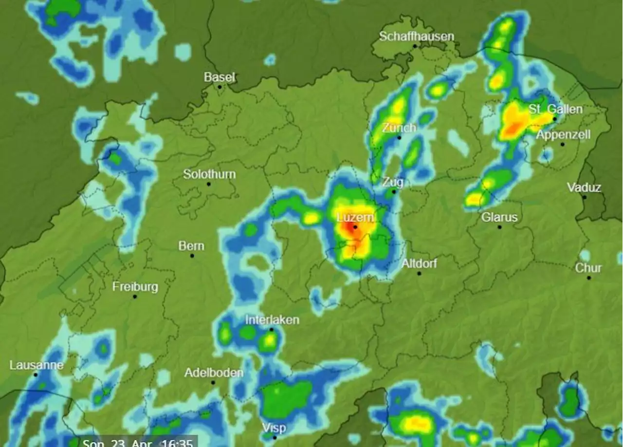 Wetter: Am Sonntagabend ist mit Gewittern zu rechnen