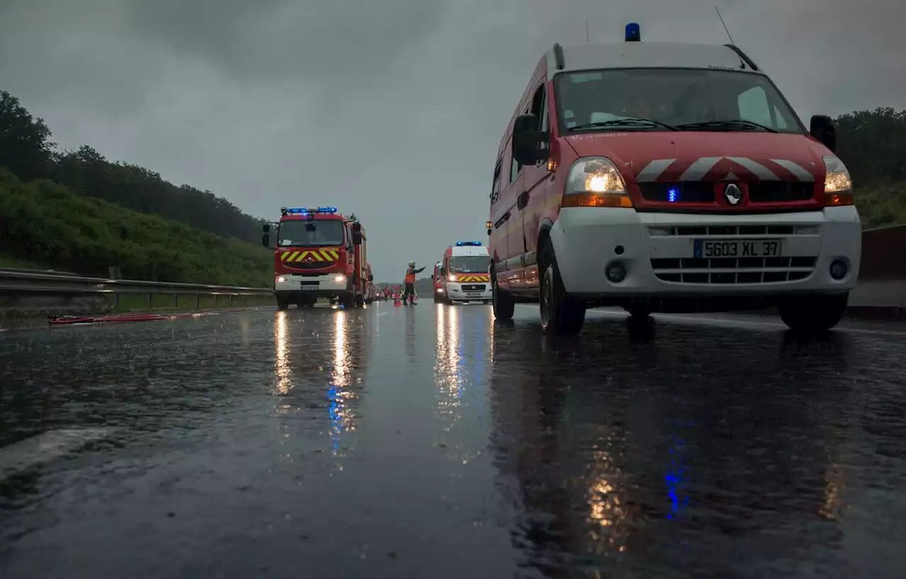 Deux morts dans un spectaculaire accident sur l’autoroute A1 Lille-Paris