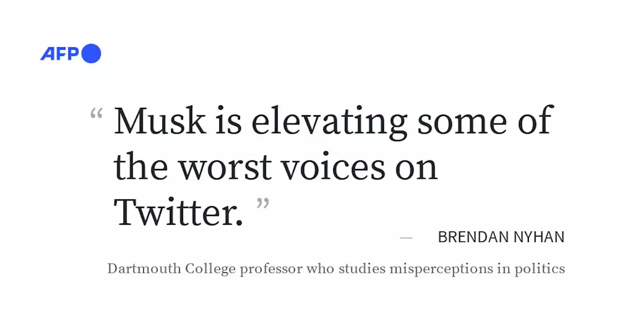 'Stamp of approval': Twitter's Musk amplifies misinformation