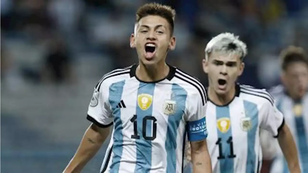 Argentina, ya clasificado al Mundial Sub 17, cierra su participación en el Sudamericano ante Brasil