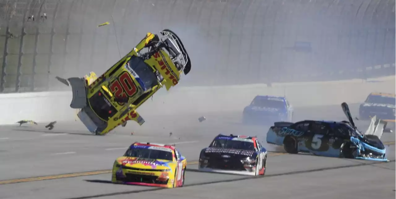 NASCAR Driver Remains Hospitalized After Talladega Crash