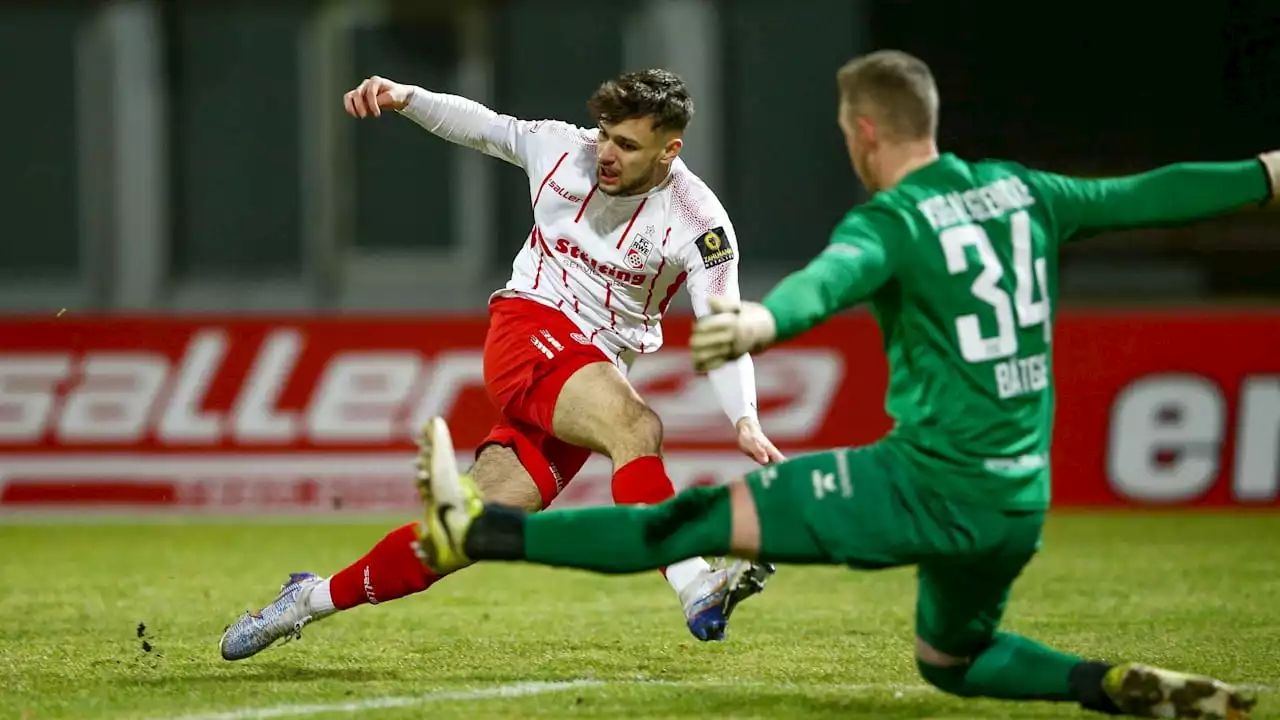 1:2-Pleite beim BFC Dynamo: Rot-Weiß Erfurt stolpert von der Spitze