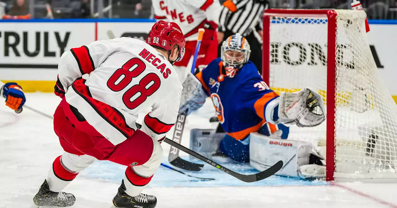 Undisciplined Islanders self destruct, fall into 3-1 hole against Hurricanes