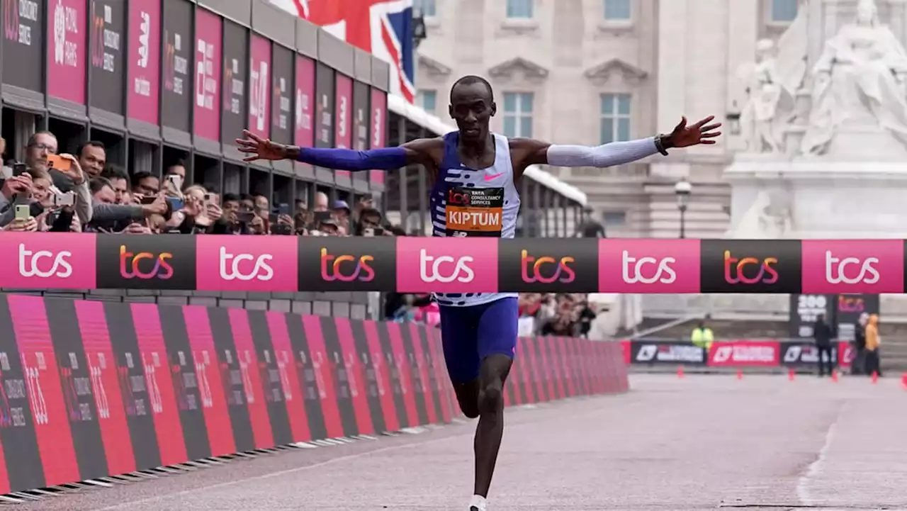 Kenya's Kiptum breaks London Marathon record in resounding win