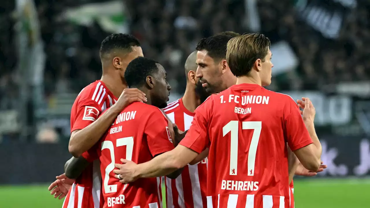 1:0 in Gladbach! Union auf dem Weg in die Champions League