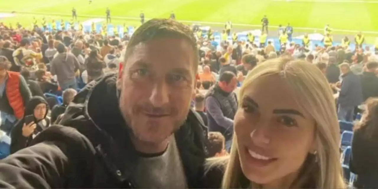 Totti e Noemi a Madrid ospiti di Ancelotti e del Real: 'Che ricordi!'