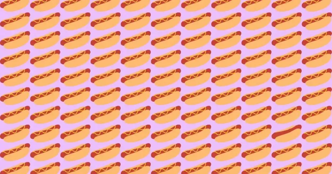 Tricky brainteaser challenges 'hungry brains' to spot odd hot dog in 12 seconds