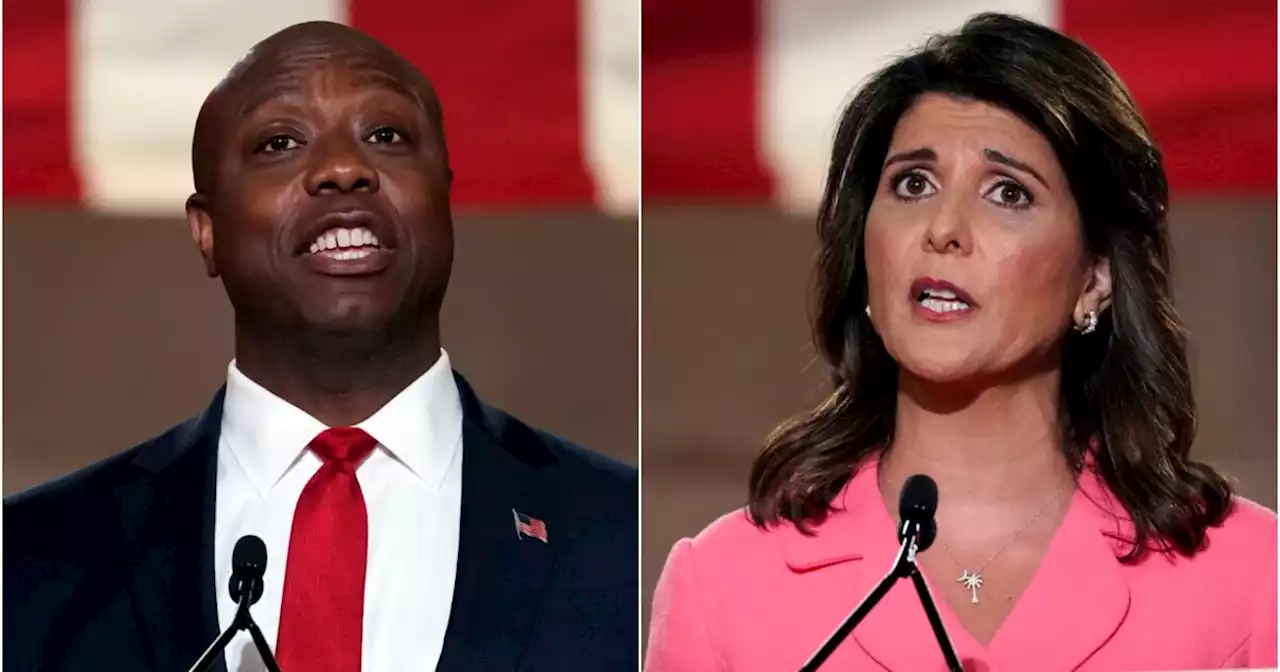 Nikki Haley and Tim Scott: South Carolina 2024 hopefuls battle for hearts of voters and donors