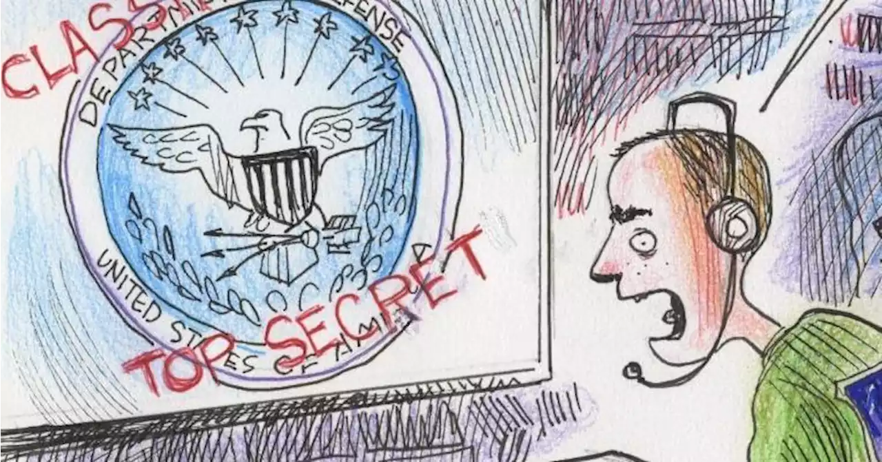 The top 10 cartoons about top secret leaks