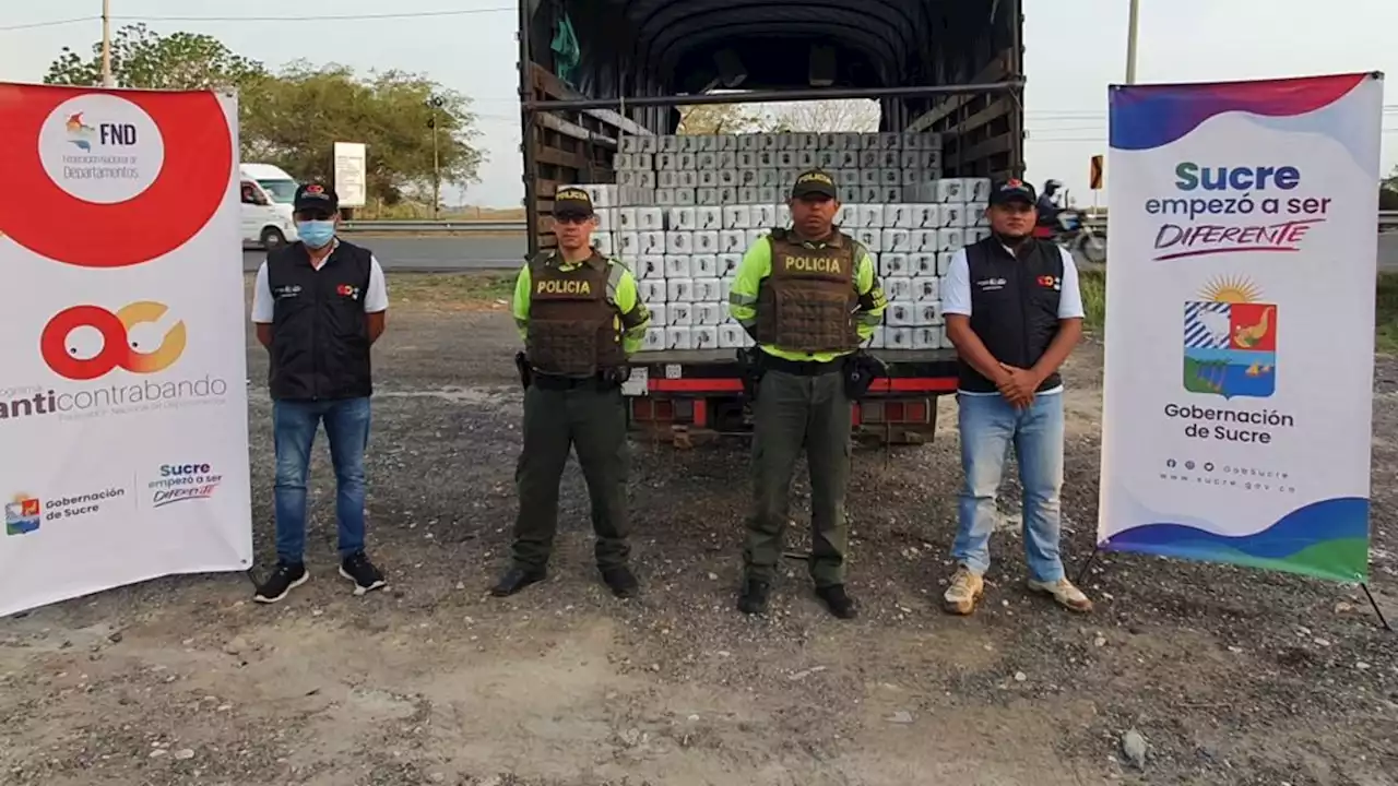 Golpe al contrabando de cervezas en Sucre