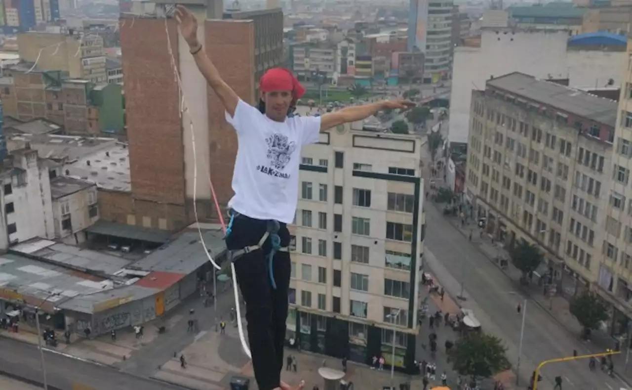 Perspectivas. Hugo Moreno, emoción y adrenalina sobre la cuerda floja