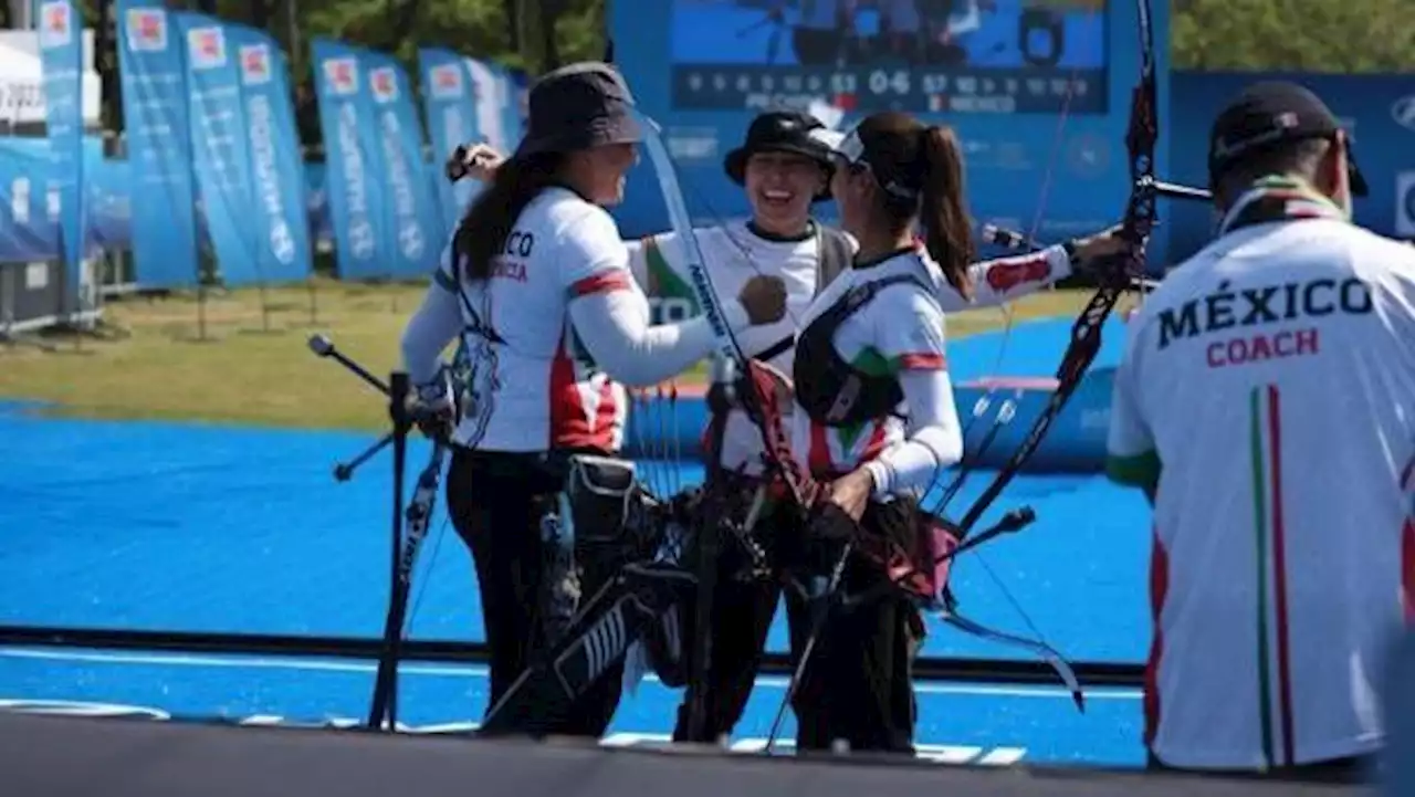 Equipo femenil de tiro con arco gana oro en Mundial