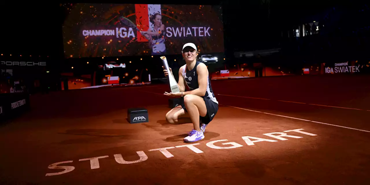 Tennis : Iga Swiatek double la mise à Stuttgart et annonce la couleur avec Roland Garros