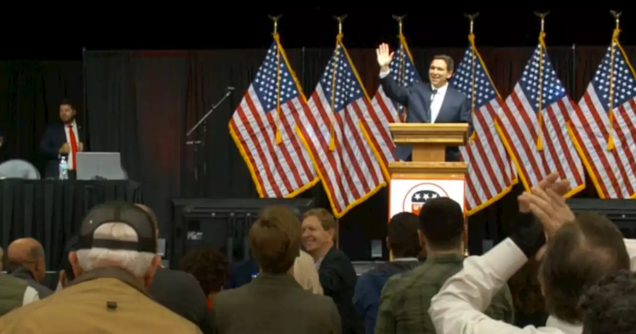 DeSantis speaks to Utah Republican Party convention