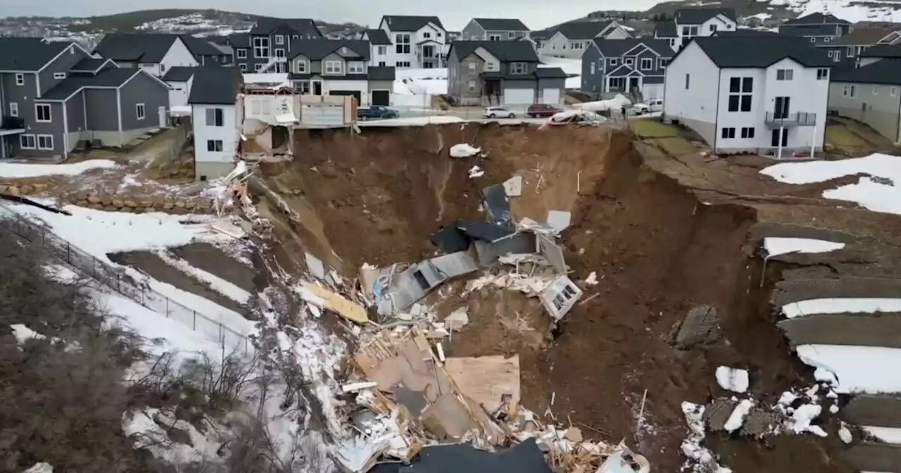 Draper family devastated after dream home slides off cliff