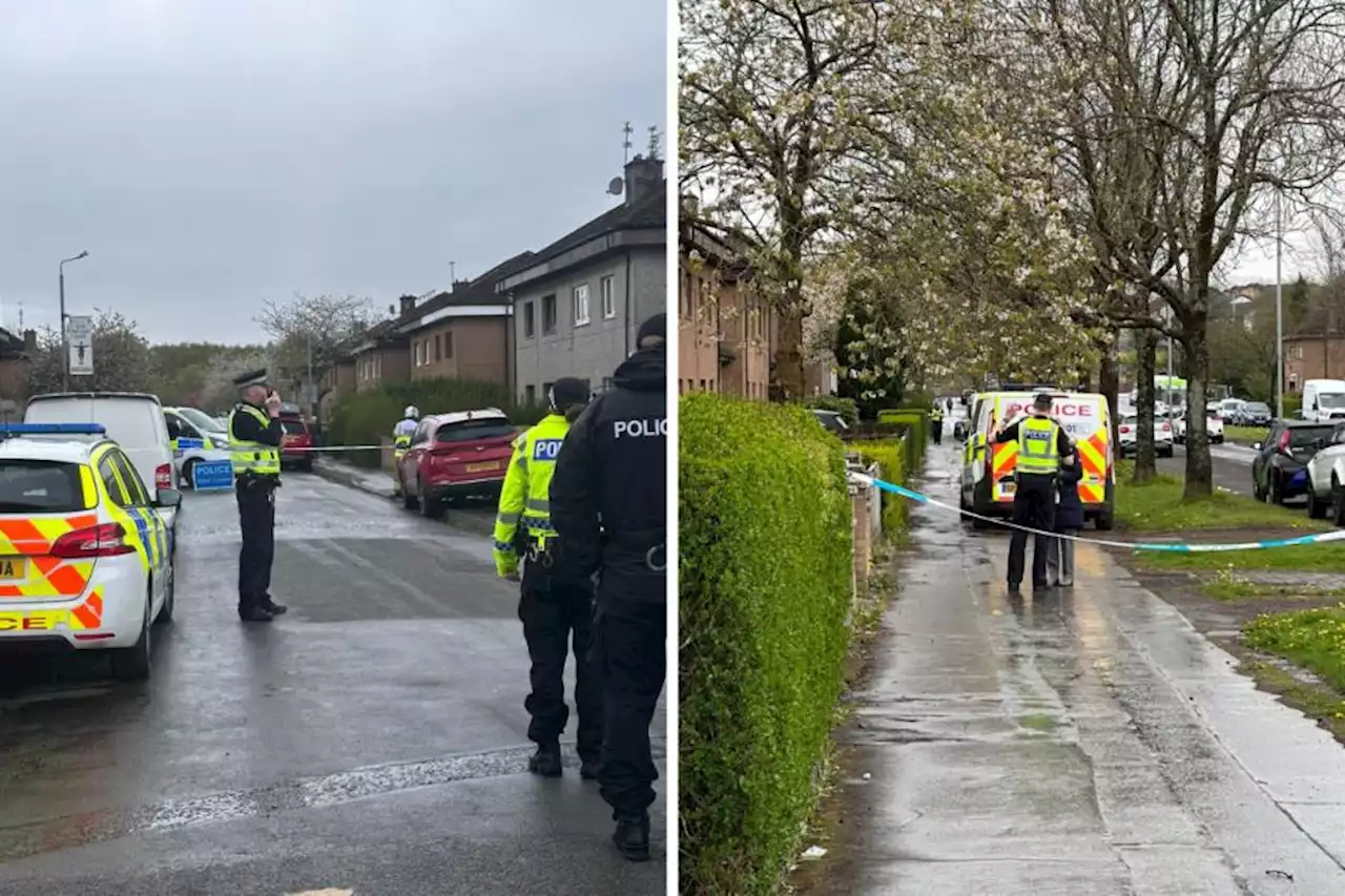 Cops urge people to avoid Glasgow street after area locked down