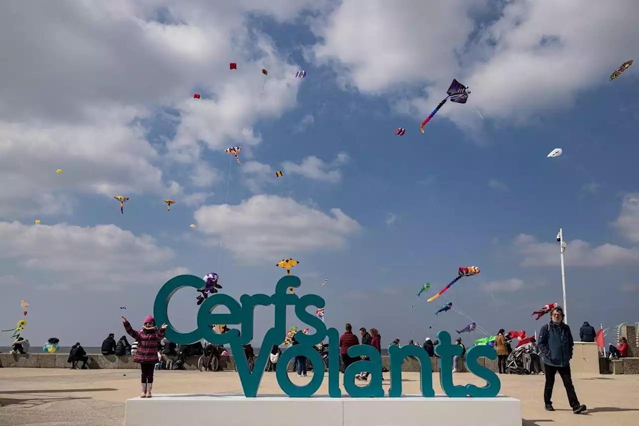 Four badly hurt after car hits crowd at French kite festival