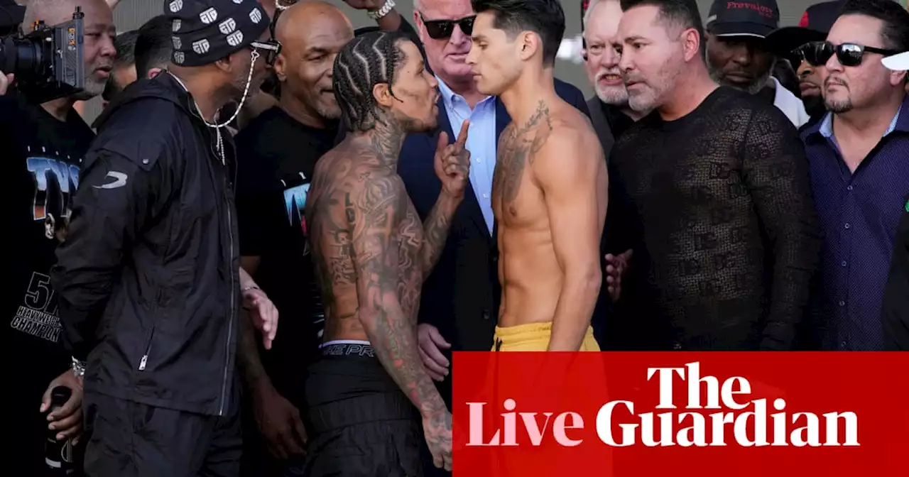 Gervonta Davis v Ryan Garcia: 12-round catchweight fight – live