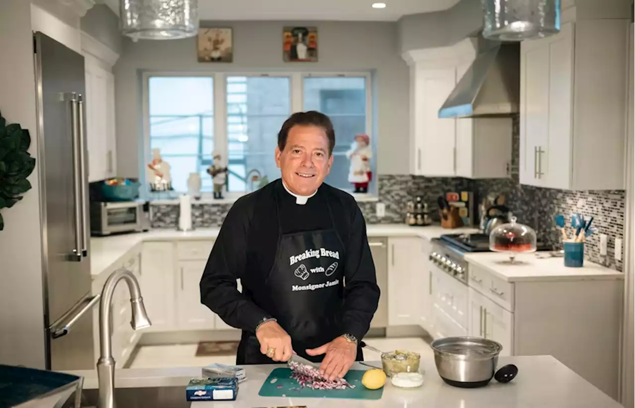 Celebrity chef, cookbook author and Monsignor