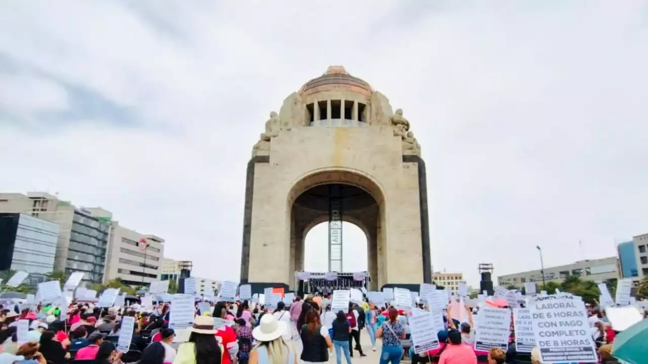 Respaldan a Sheinbaum: más de 5 mil personas se reúnen en el Monumento a la Revolución para apoyarla rumbo a 2024