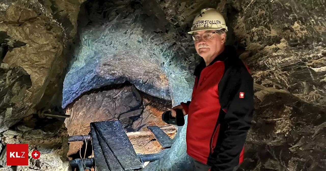 100 Jahre unter Wasser: Mysteriös: Deshalb tauchen im Bergwerk Arzberg alte Anlagen auf | Kleine Zeitung