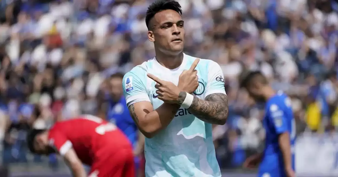 Inter le ganó al Empoli y marcó un gol Lautaro Martínez | Fútbol | La Voz del Interior