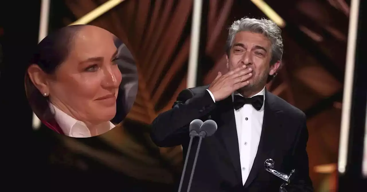 Ricardo Darín se emocionó e hizo llorar a Florencia Bas en los Premios Platino 2023 | VOS | La Voz del Interior