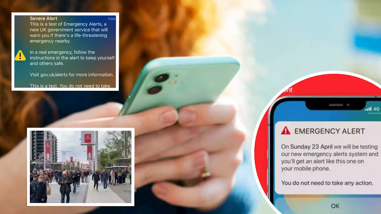 Millions receive test emergency alert across the UK as review launched into why it failed for some mobile users