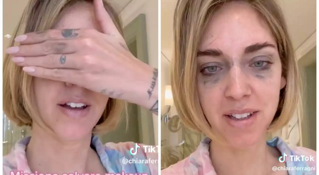 Chiara Ferragni, il video mai visto: occhiaie e trucco sbavato. La scelta che scaccia gli haters: «Sei una di noi»