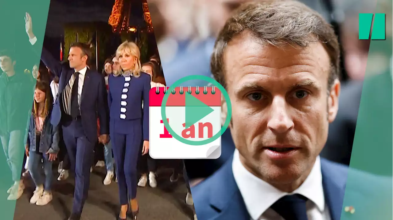 Un an de cauchemar : quatre dates-clés de la première année du second mandat Macron