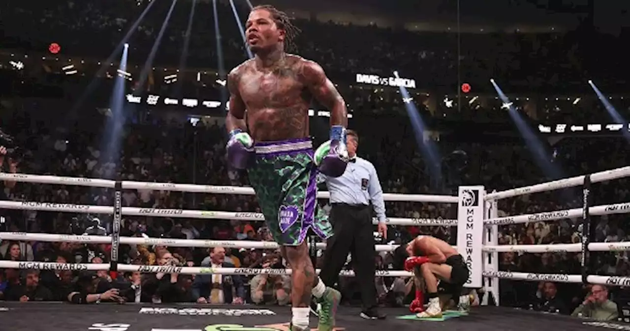 Gervonta Davis le quita el invicto a Ryan García