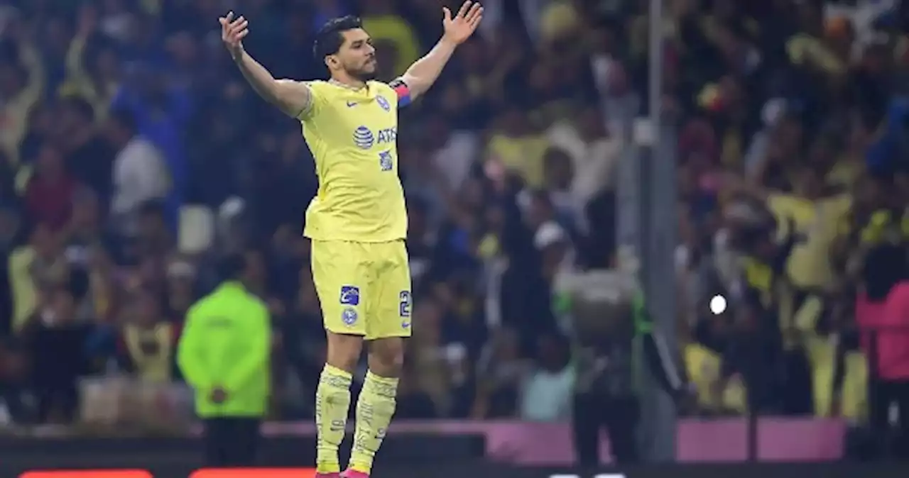 Henry Martín festeja gol a Pumas cantando el Goya