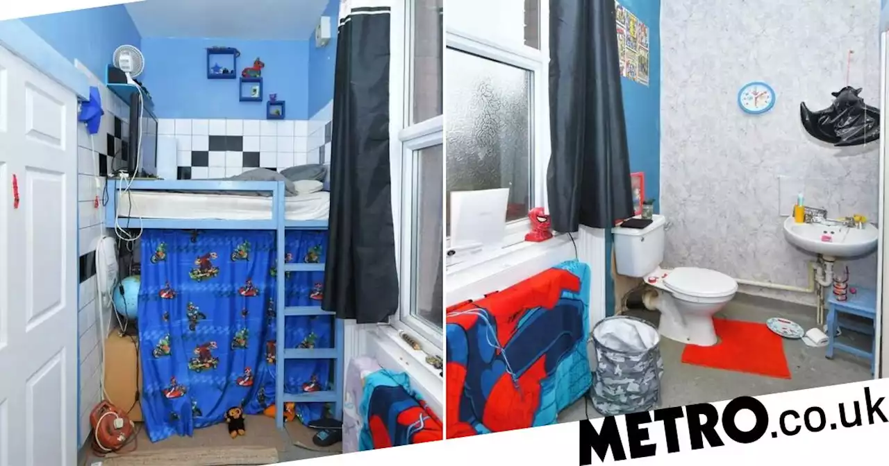 House hunters baffled by £400,000 property with child's bedroom in toilet