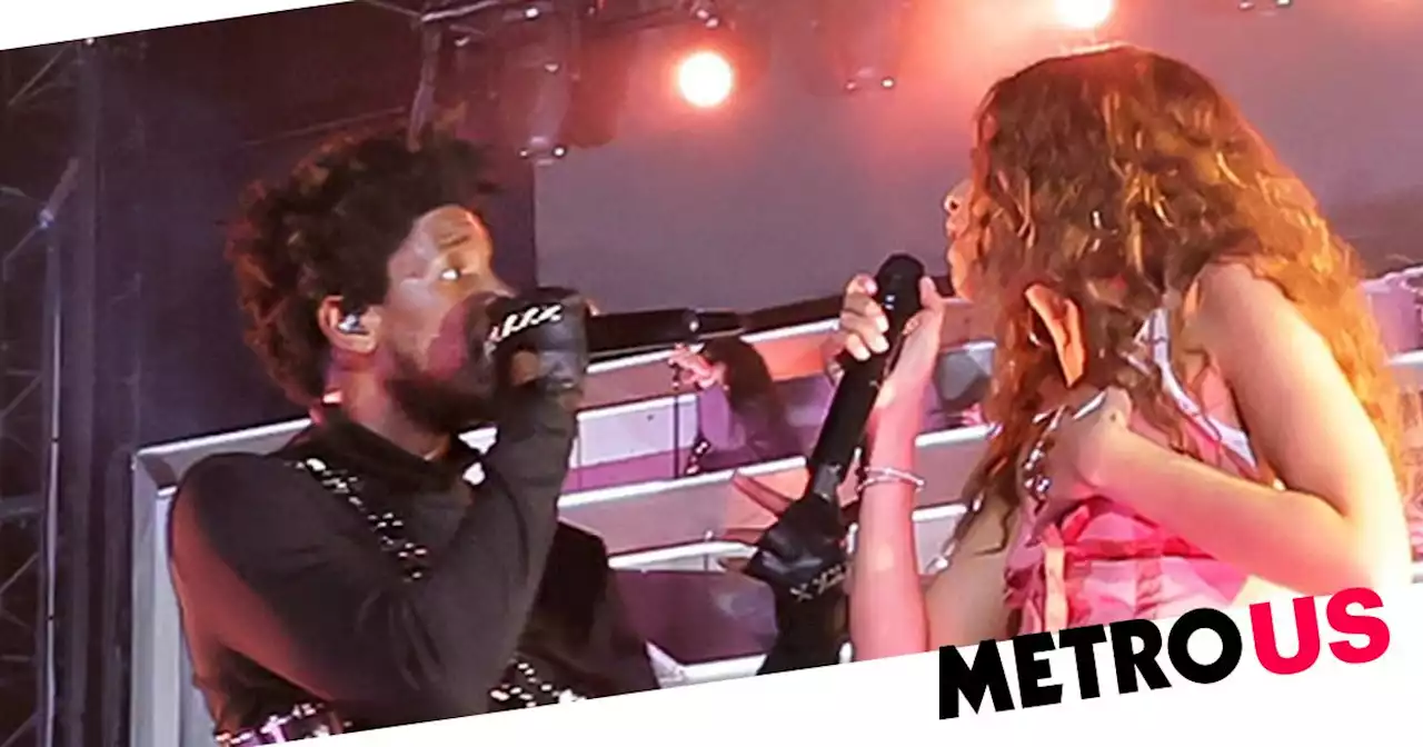 Zendaya surprise guest of Labrinth as they perform Euphoria songs at Coachella