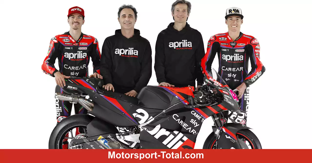 Rivola bei Aprilia: 'Meine Mission ist es, den WM-Titel zu erringen'