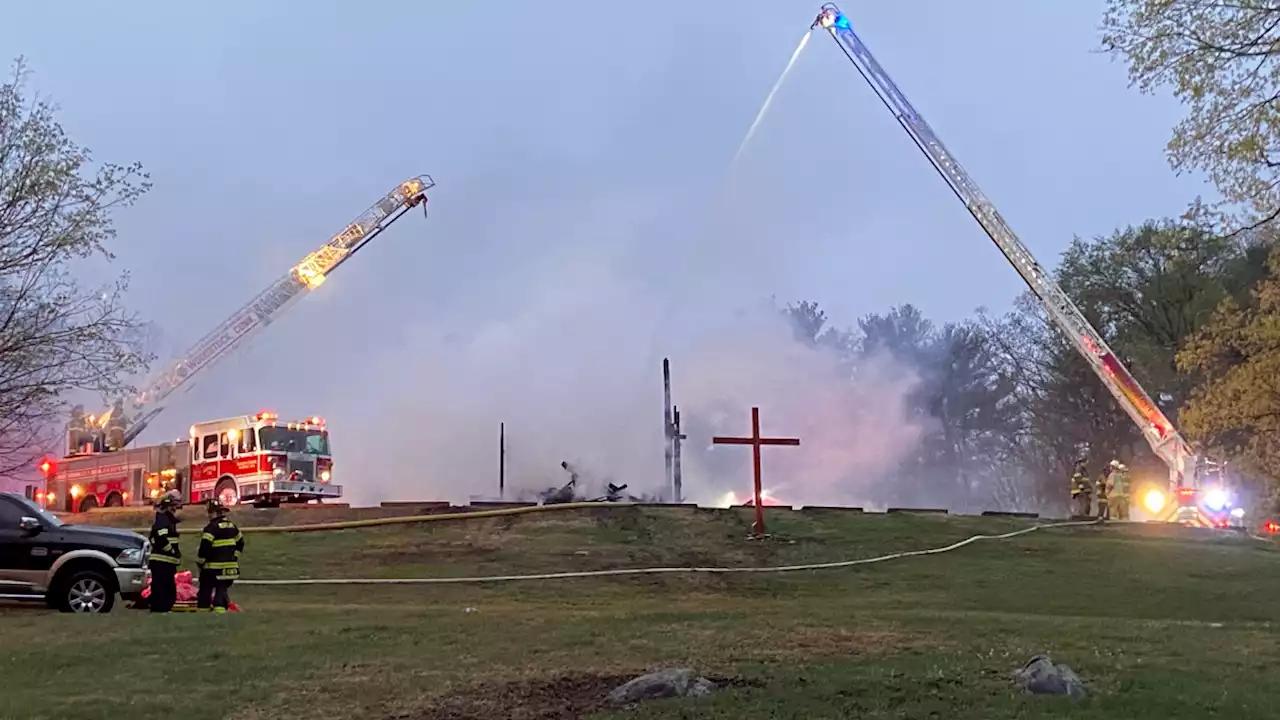 Connecticut Church Destroyed in Early Morning Fire