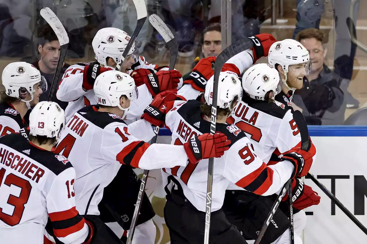 Devils, Akira Schmid stifle Rangers to keep season alive in 2-1 overtime win | 3 takeaways after crucial Game 3 win