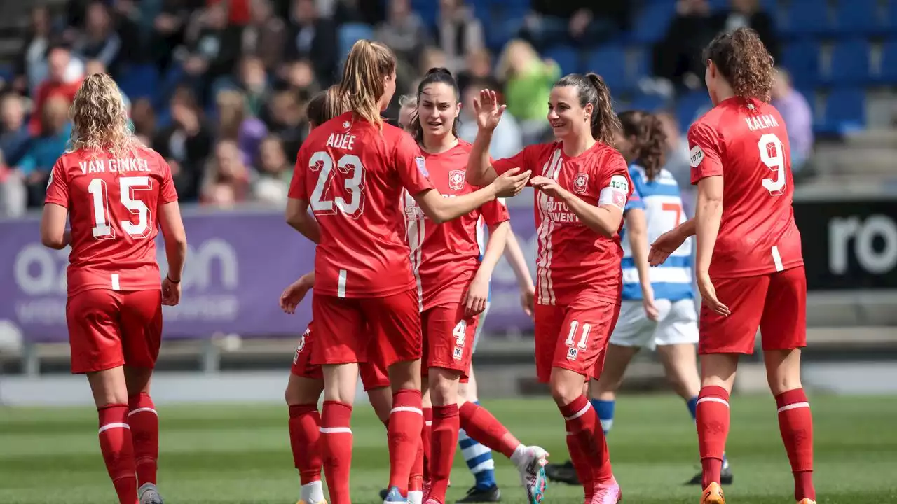 FC Twente week voor topper tegen Ajax terug aan kop in Vrouwen Eredivisie