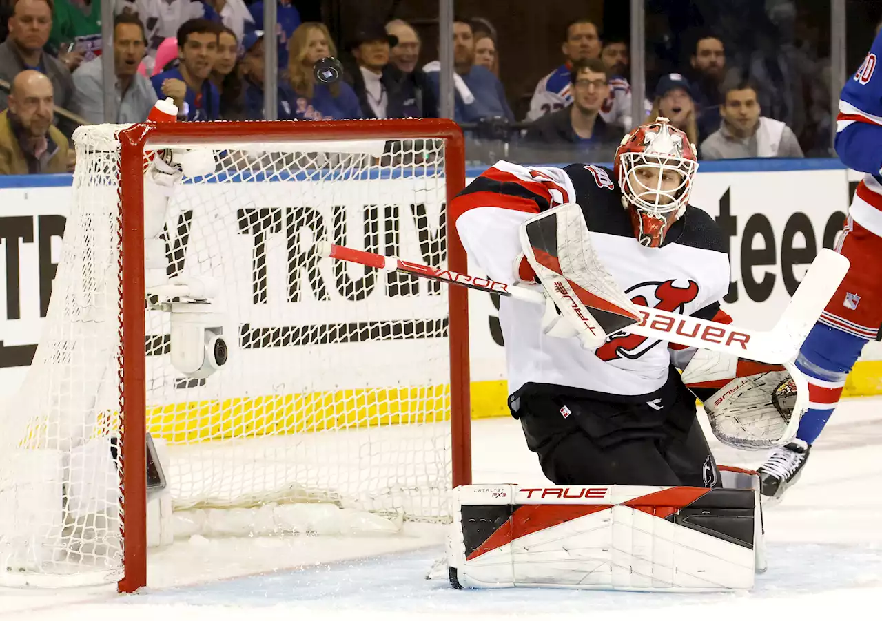 Akira Schmid saves Devils from falling into near-impossible hole