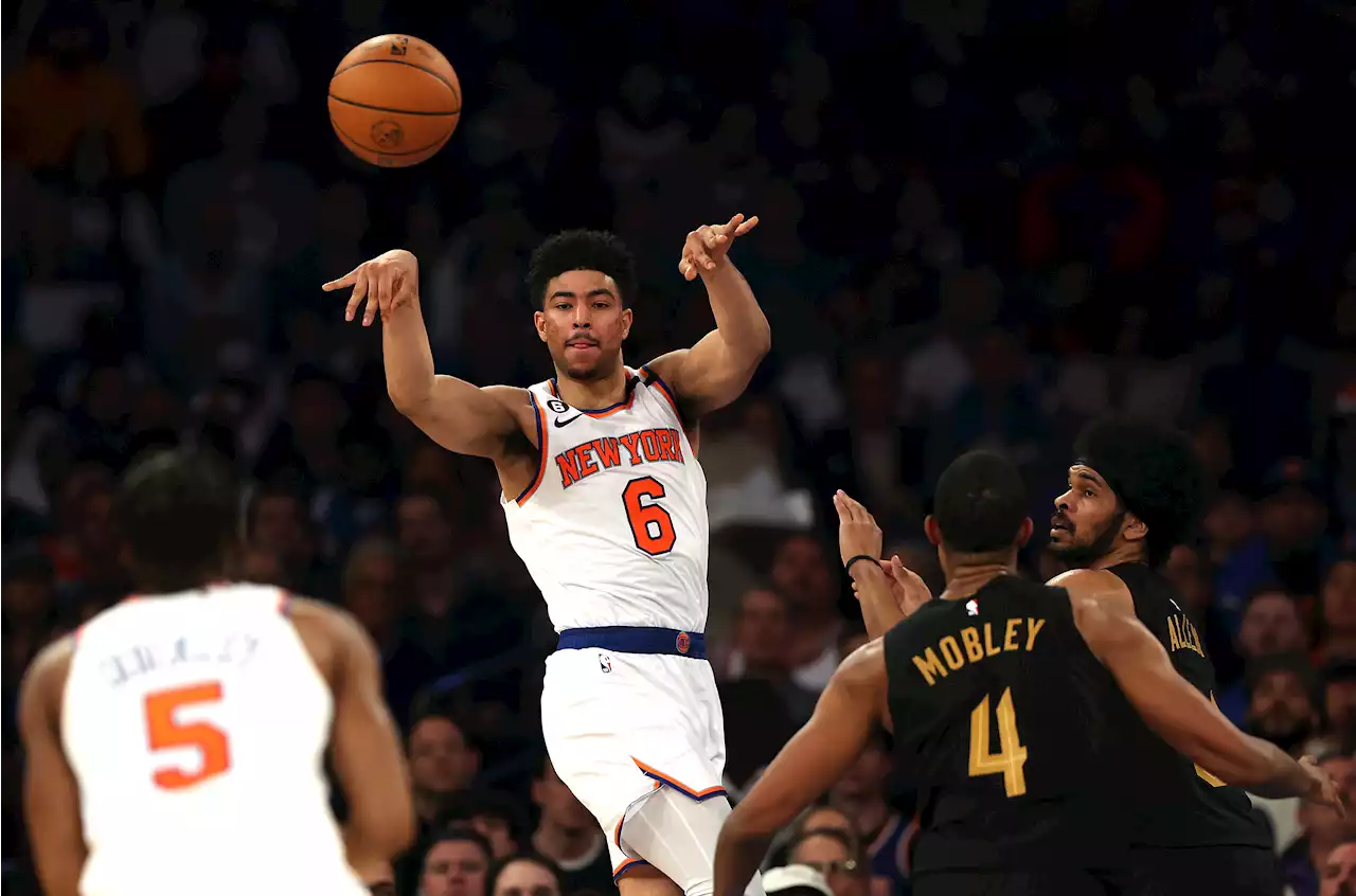 Quentin Grimes questionable for Knicks’ Game 4 due to shoulder injury