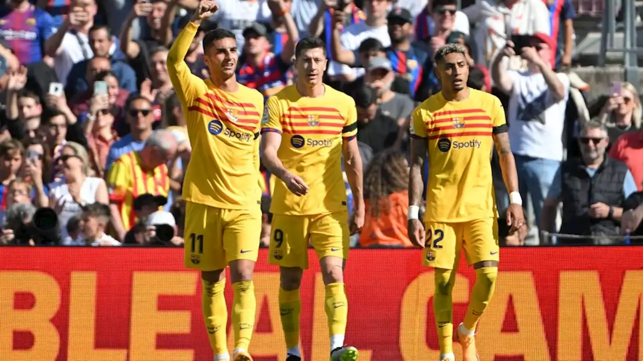 Barcelona derrotó al Atlético y se acerca al título en la liga española | El único gol del ganador fue convertido por Ferrán Torres