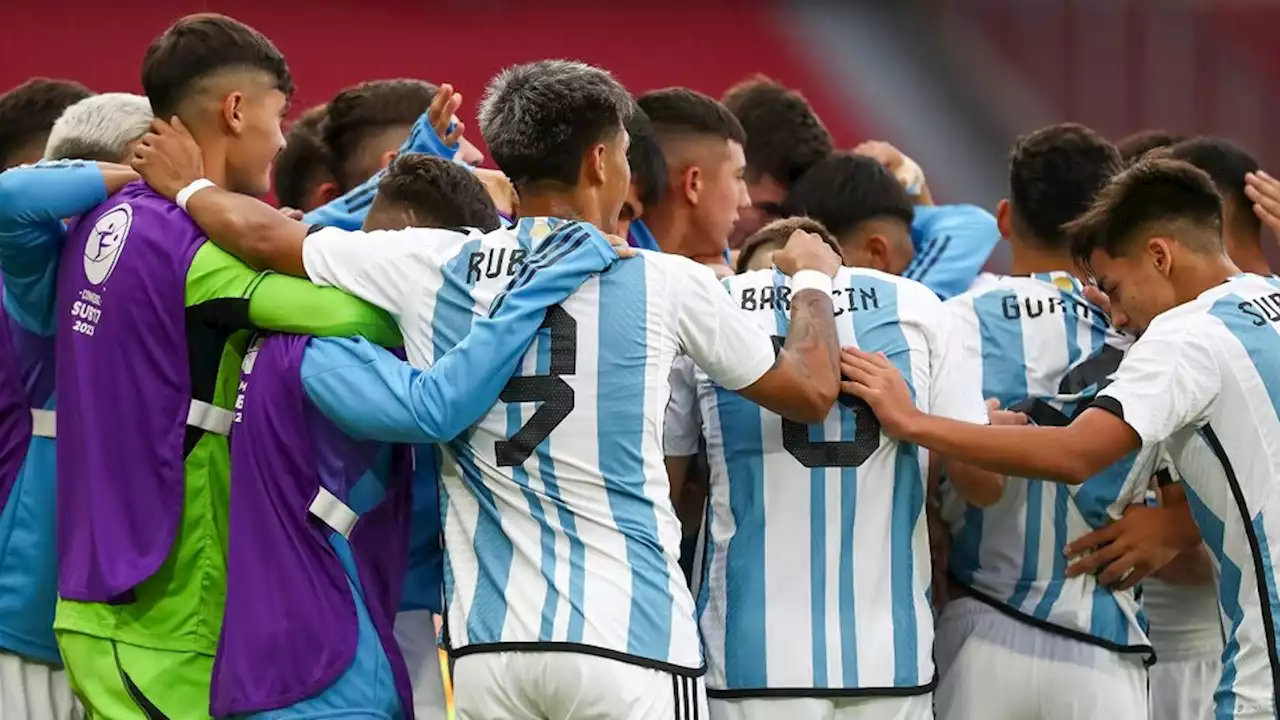 Sudamericano Sub 17: ya clasificada, Argentina cierra ante Brasil | El equipo de Placente necesita ganar y que pierda Ecuador para ser campeón