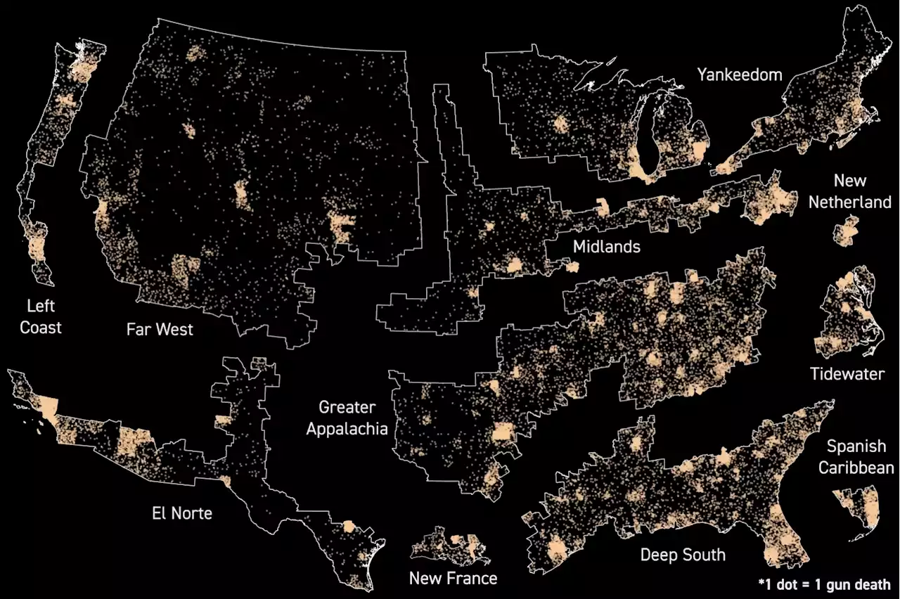 The Surprising Geography of Gun Violence