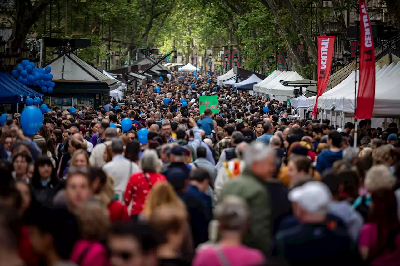 Un Sant Jordi como los de antes