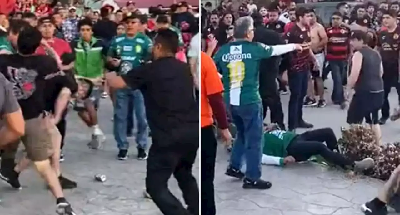 Violencia antes de Tijuana vs. León en México dejó varios heridos y así se jugó - Pulzo